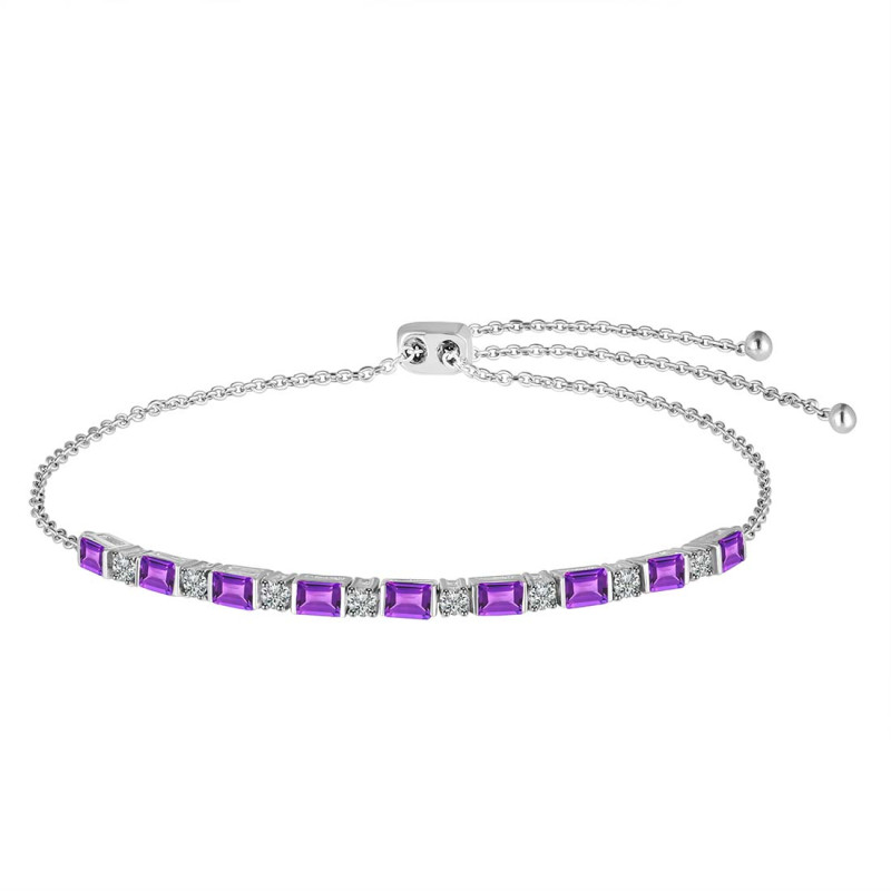 Amethyst Bracelet AMT-RDB-129.