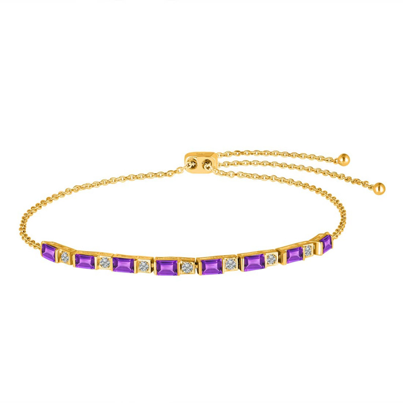Amethyst Bracelet AMT-RDB-130.