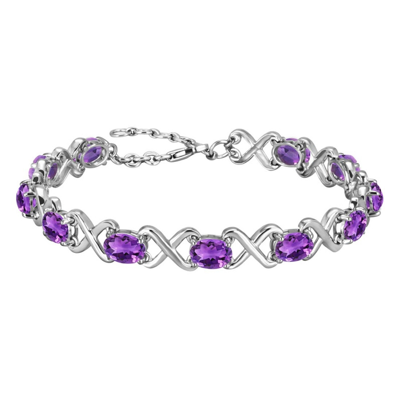 Amethyst Bracelet AMT-RDB-1-A.