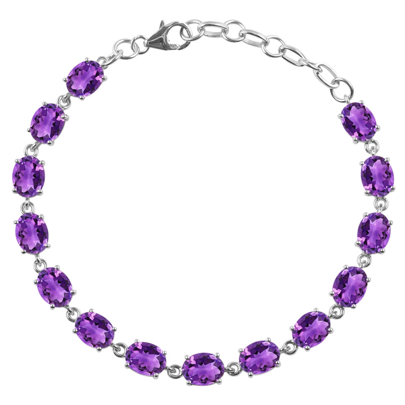Amethyst Bracelet AMT-RDB-82.