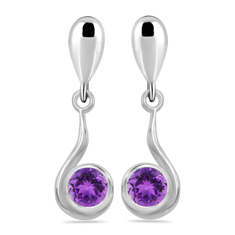 Amethyst Earring AMT-RDE-18.