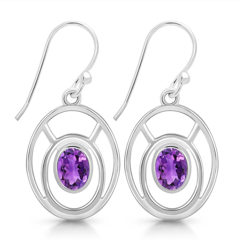 Amethyst Earring AMT-RDE-264.