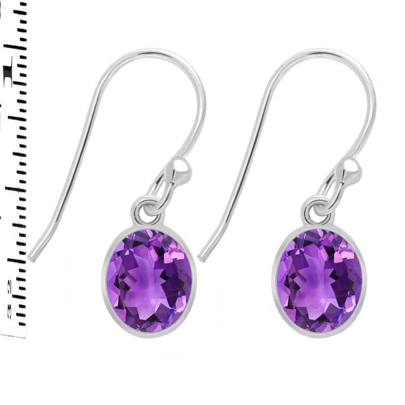 Amethyst Earring AMT-RDE-547.