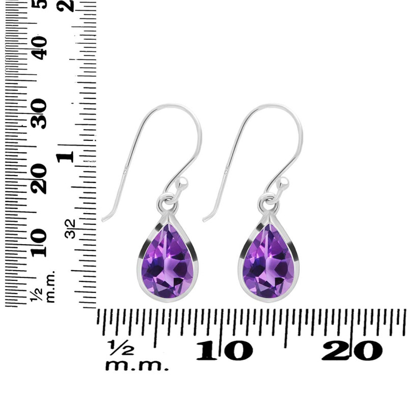 Amethyst Earring AMT-RDE-707.