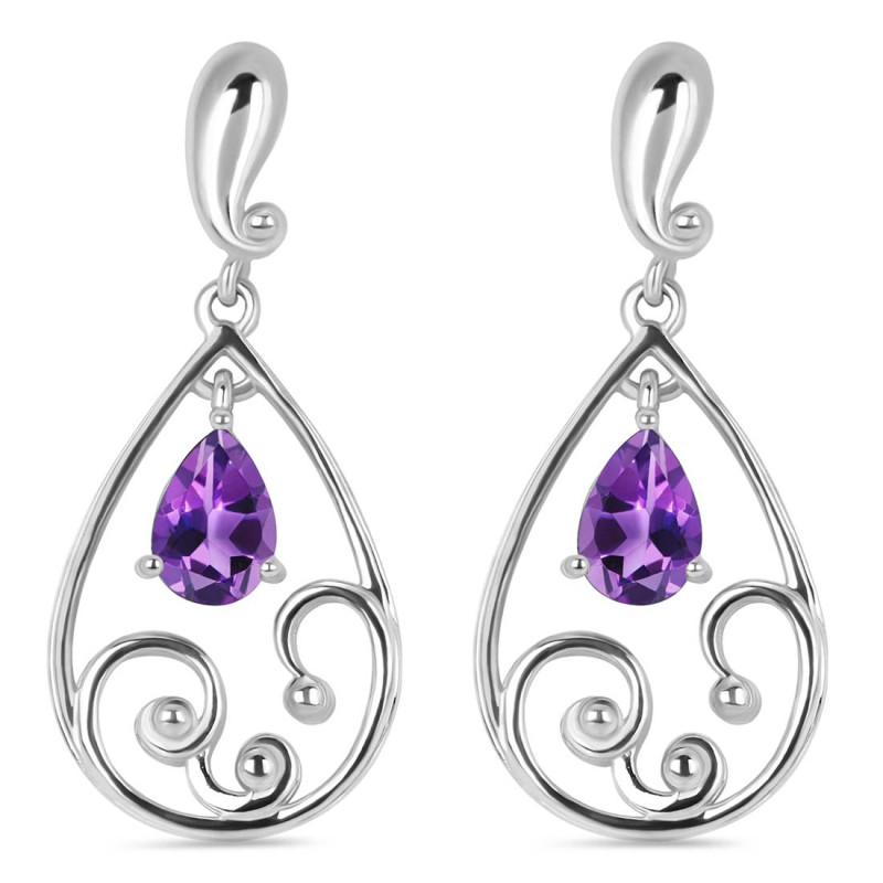Amethyst Earring AMT-RDE-76.