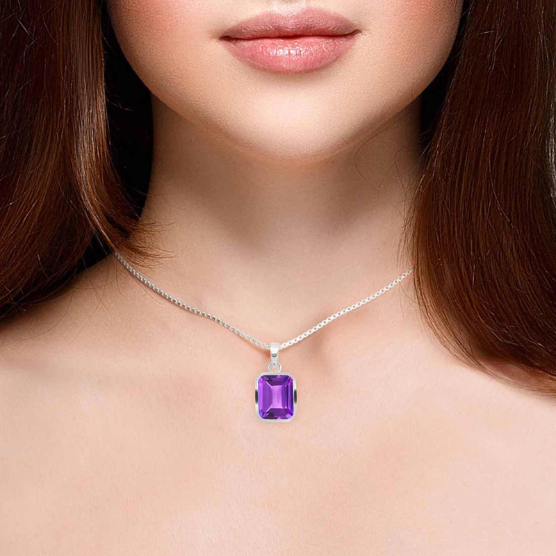 Amethyst Pendant AMT-RDP-461.