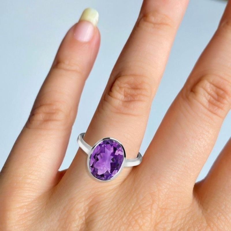 Amethyst Ring AMT-RDR-1806.