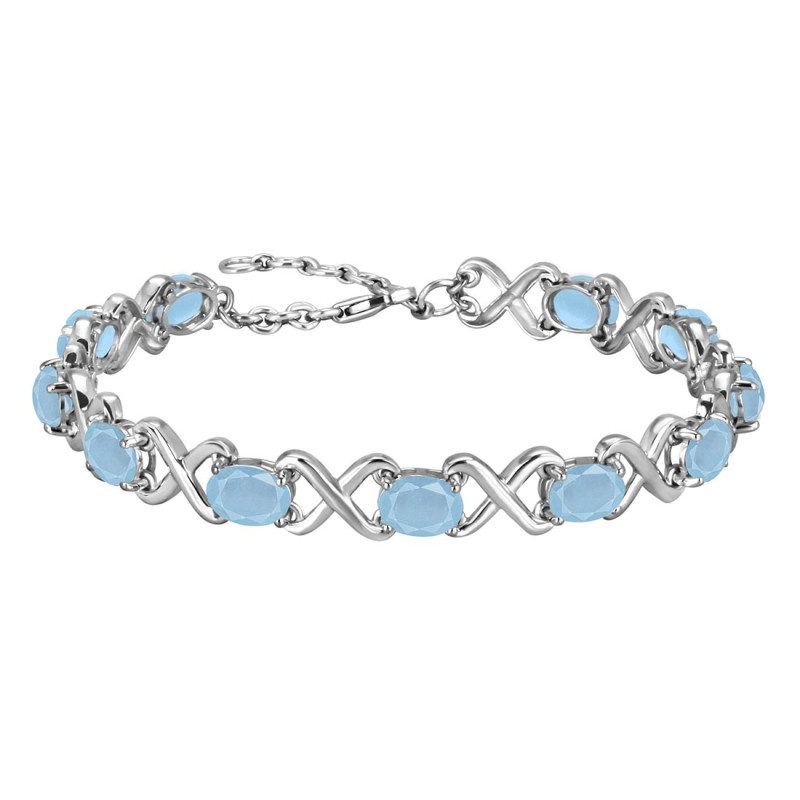 Aquamarine Bracelet AQM-RDB-1-A.