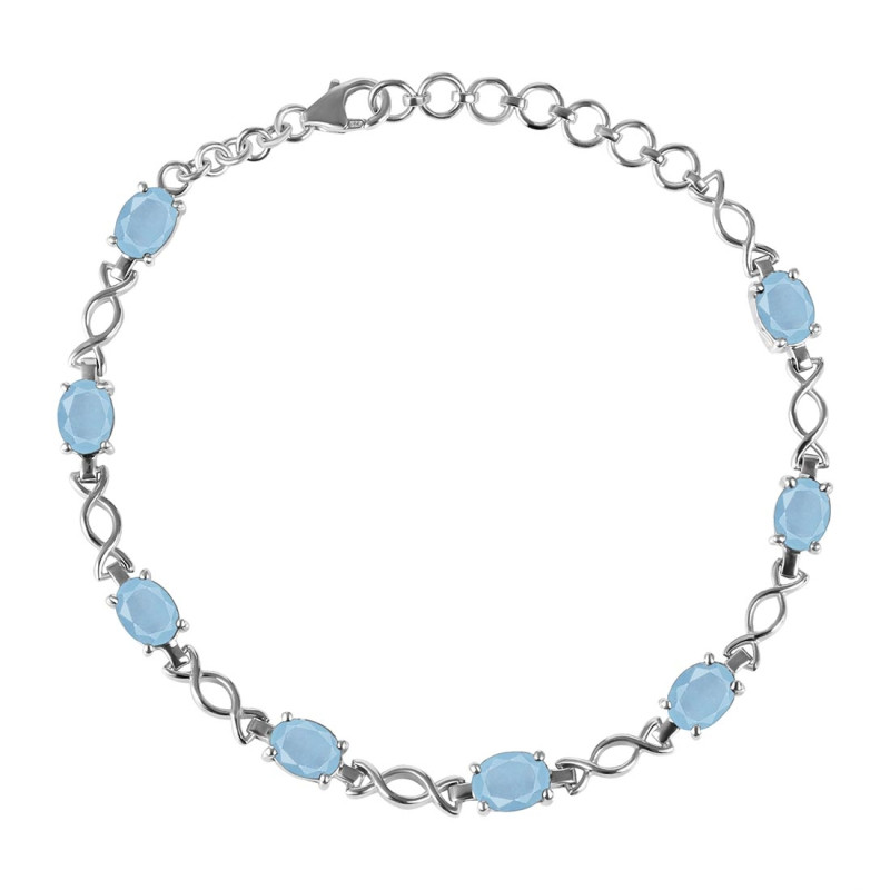 Aquamarine Bracelet AQM-RDB-3-A.