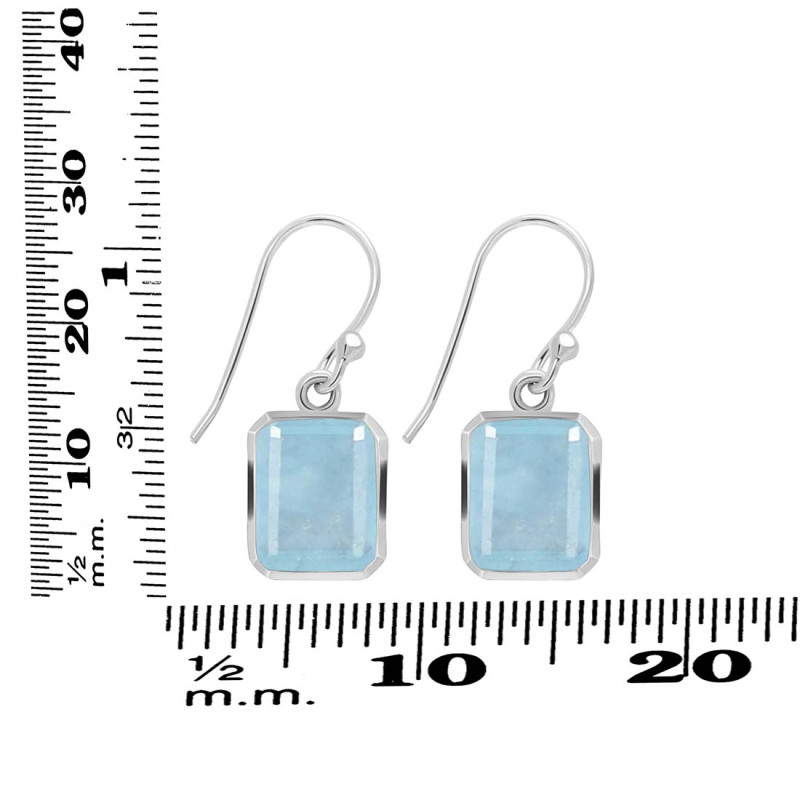 Aquamarine Earring AQM-RDE-1250.