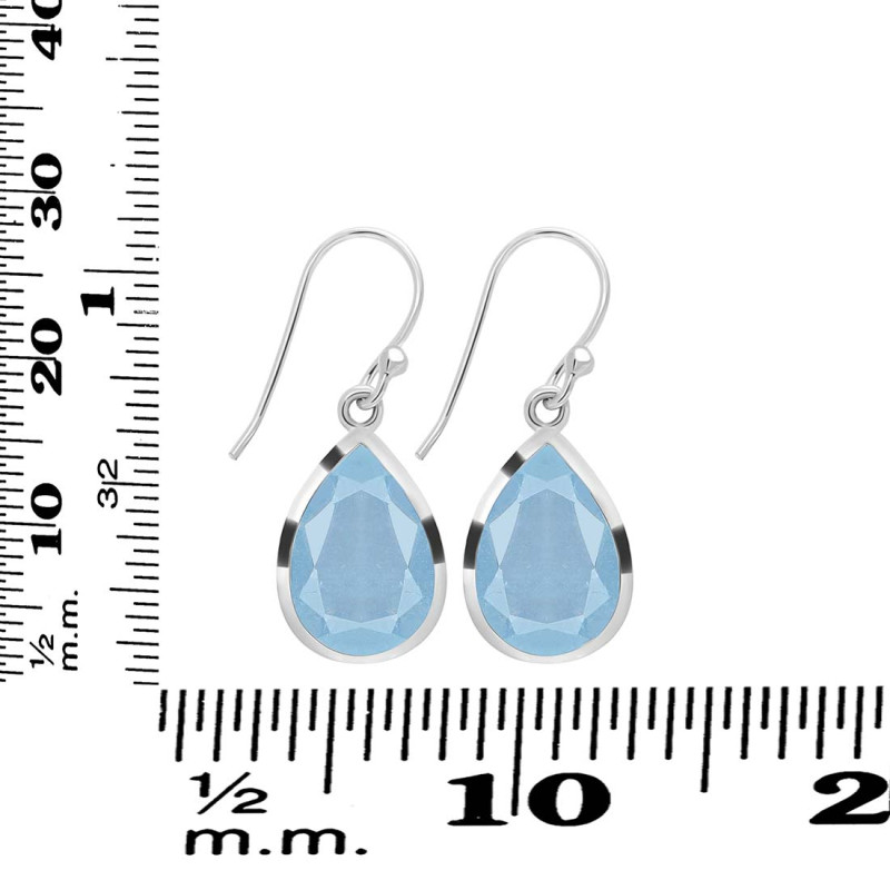 Aquamarine Earring AQM-RDE-1252.