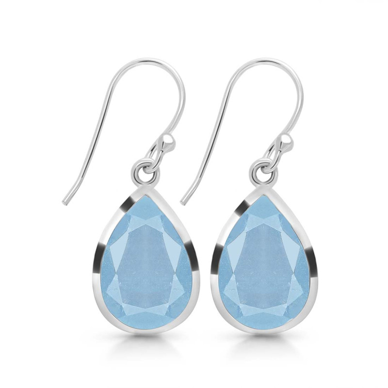 Aquamarine Earring AQM-RDE-1252.