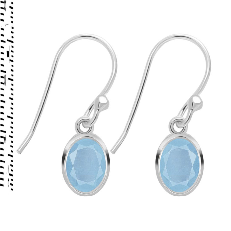 Aquamarine Earring AQM-RDE-1316.