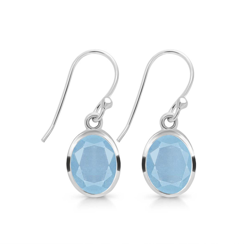 Aquamarine Earring AQM-RDE-561.