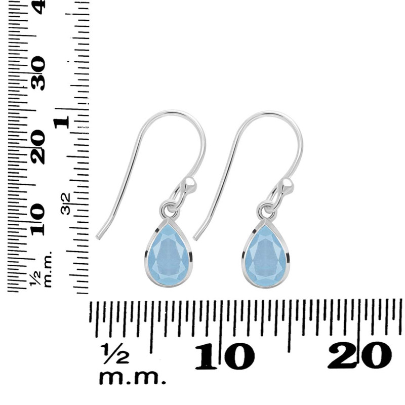 Aquamarine Earring AQM-RDE-679.