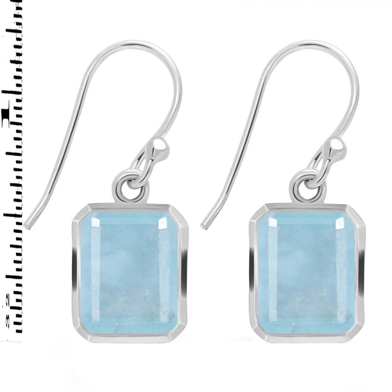 Aquamarine Earring AQM-RDE-705.