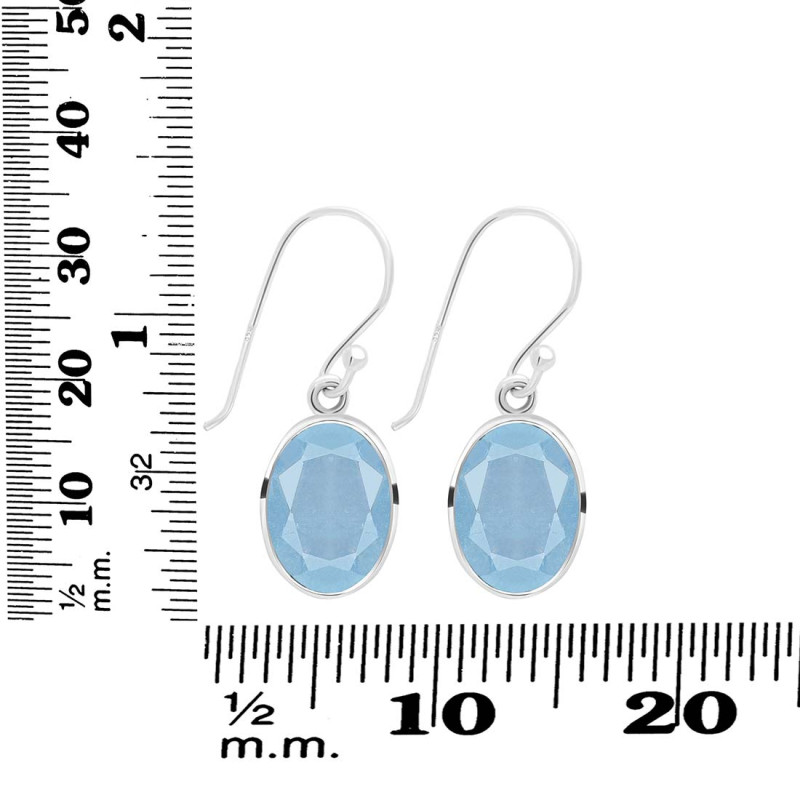 Aquamarine Earring AQM-RDE-709.