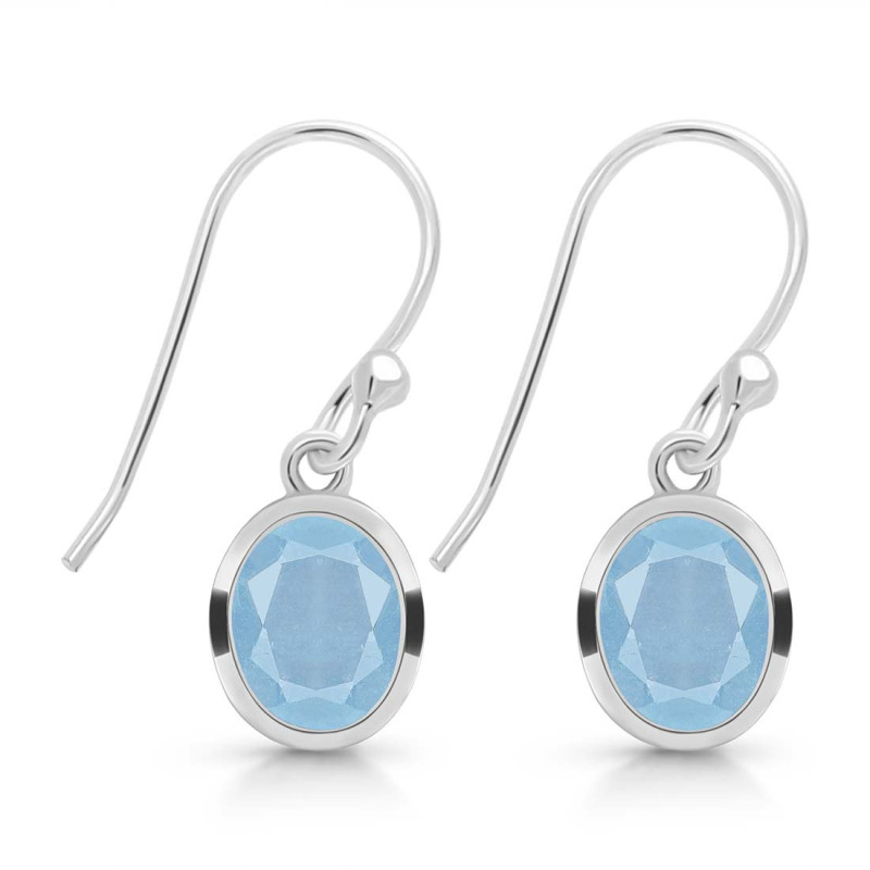 Aquamarine Earring AQM-RDE-713.