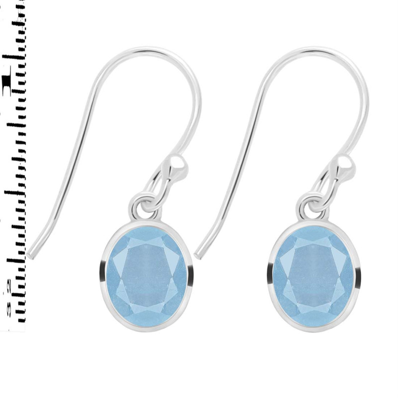 Aquamarine Earring AQM-RDE-998.