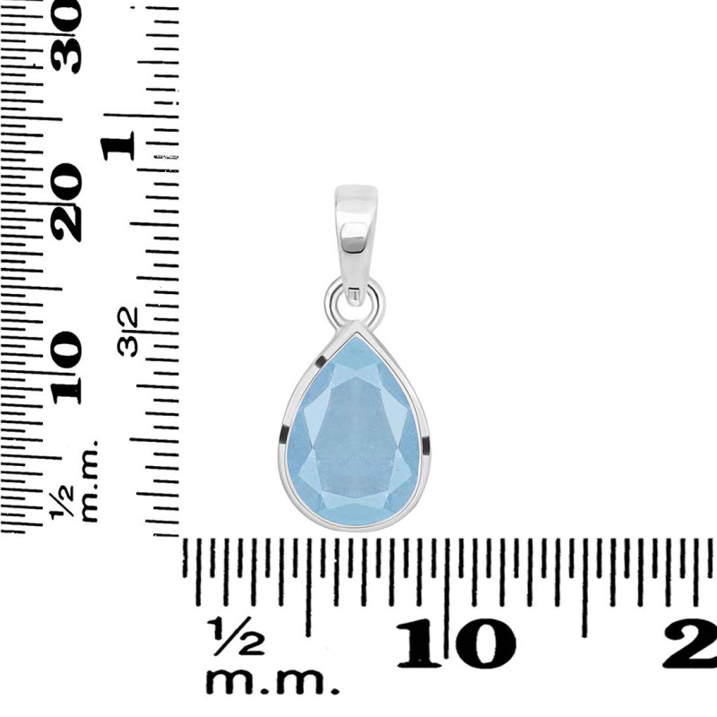 Aquamarine Pendant AQM-RDP-790.