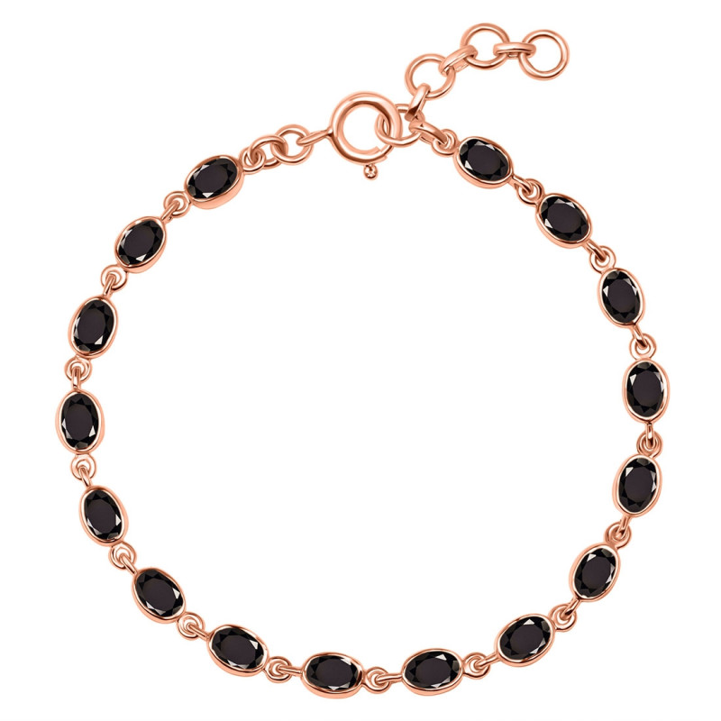 Black Tourmaline Bracelet BLS-RDB-117-CUT.