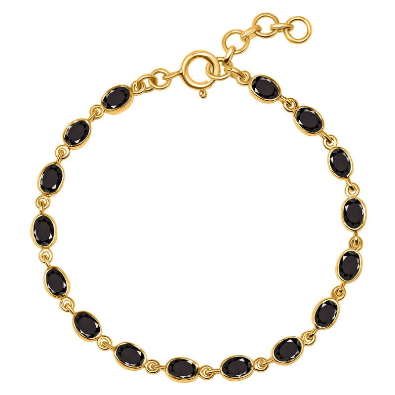 Black Tourmaline Bracelet BLS-RDB-117-CUT.