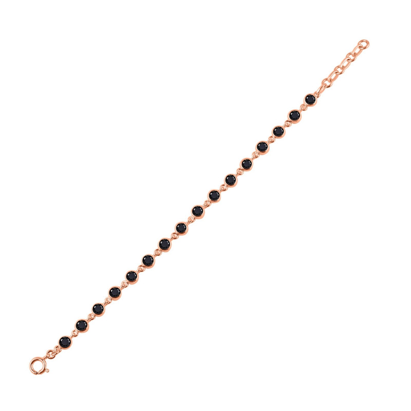 Black Tourmaline Bracelet BLS-RDB-118-CUT.