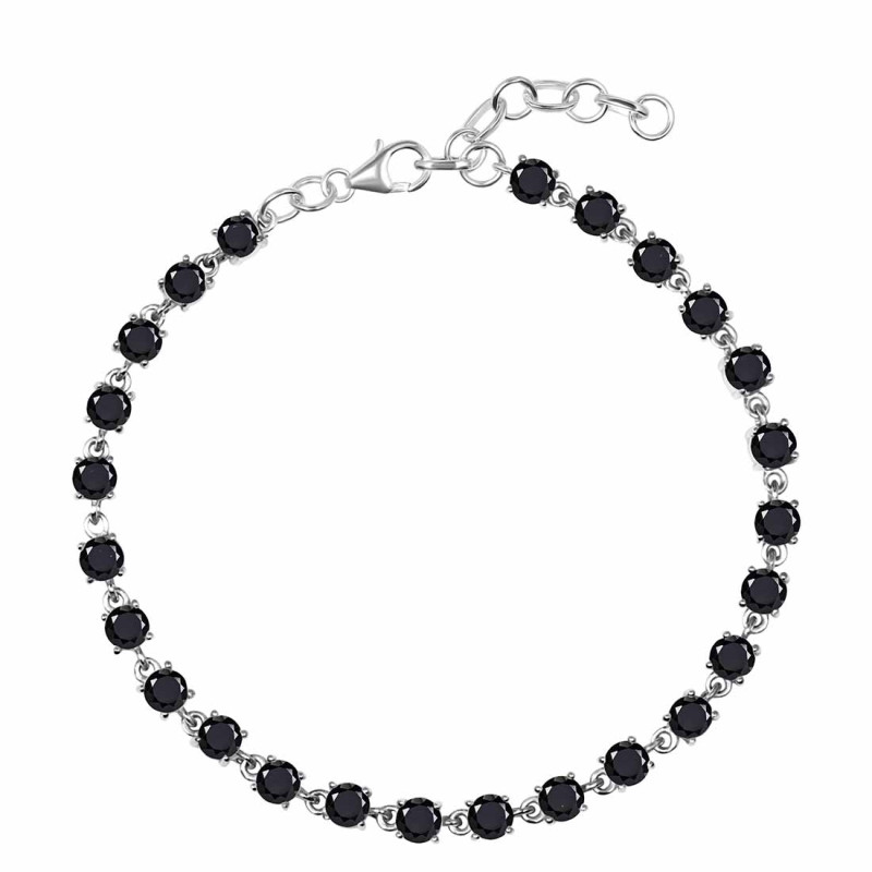 Black Tourmaline Bracelet BLS-RDB-75-CUT.