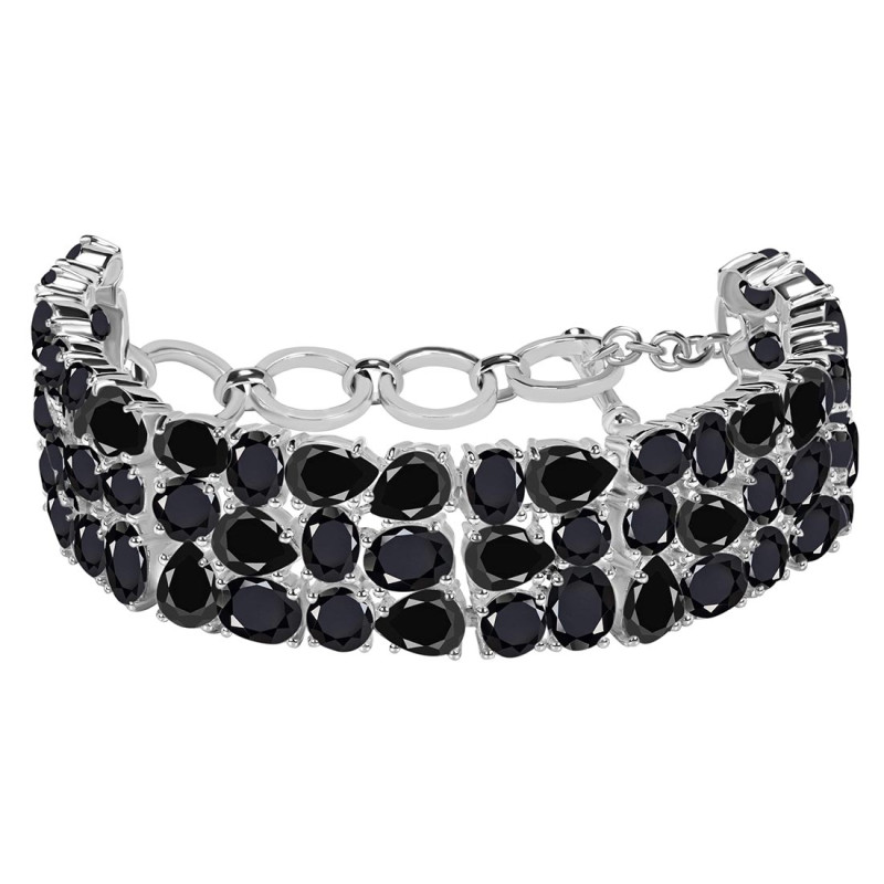 Black Tourmaline Bracelet BLS-RDB-92-CUT.
