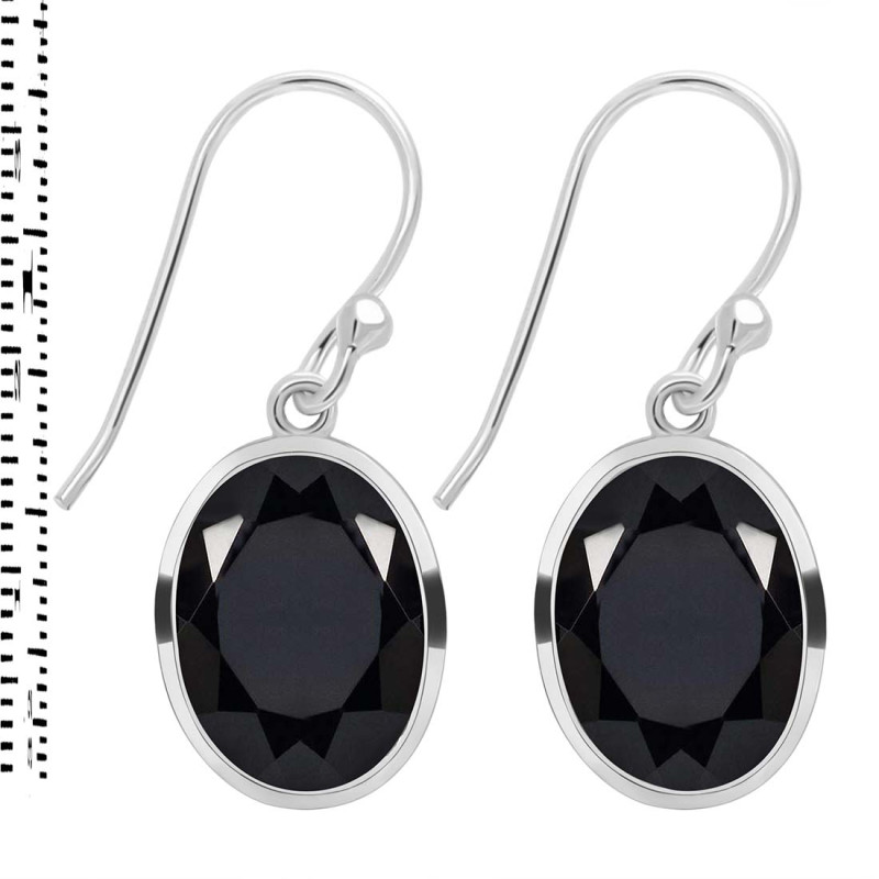 Black Tourmaline Earring BLS-RDE-1246.