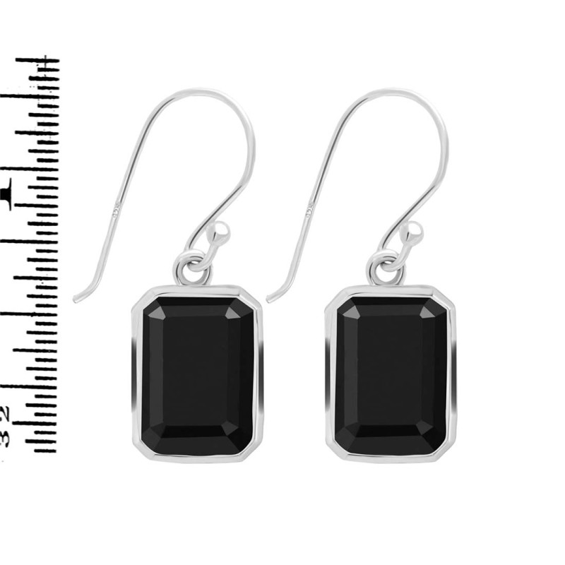Black Tourmaline Earring BLS-RDE-1251.