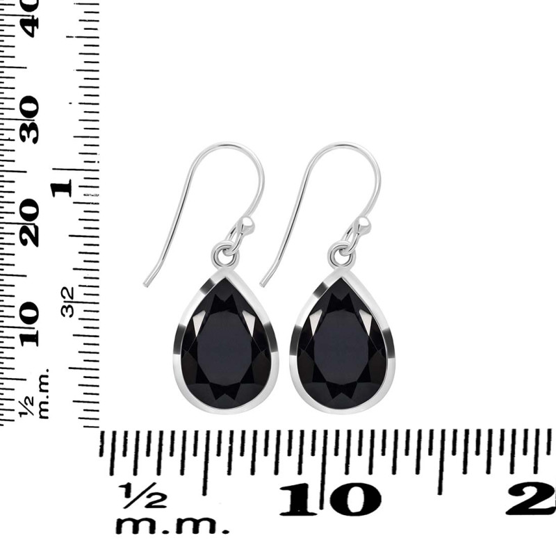 Black Tourmaline Earring BLS-RDE-1252.