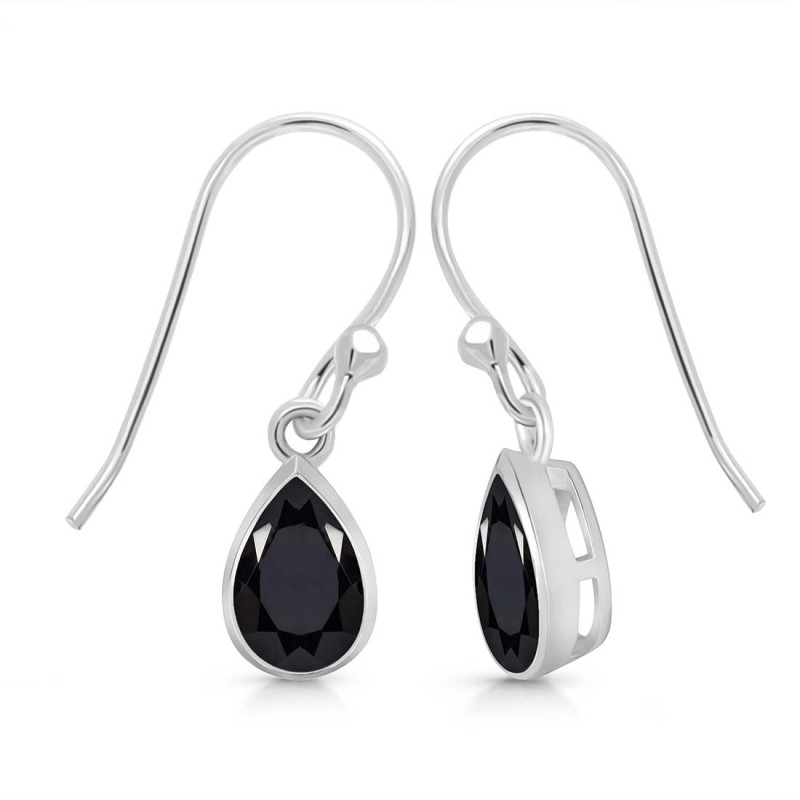 Black Tourmaline Earring