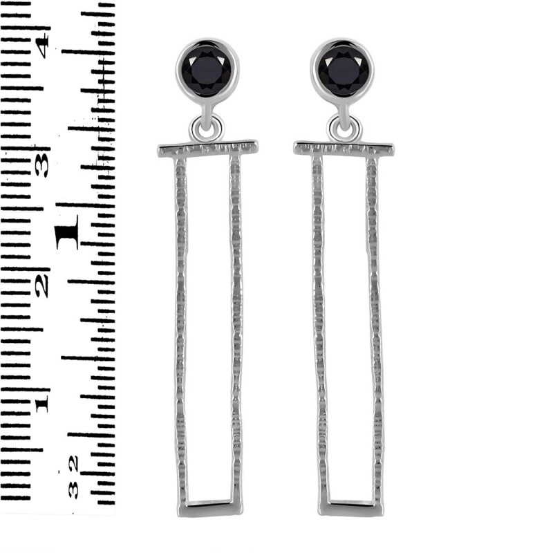 Black Tourmaline Earring BLS-RDE-614.