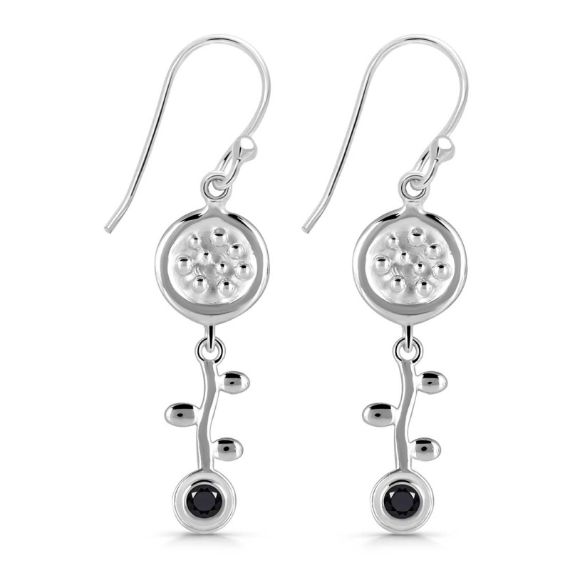 Black Tourmaline Earring BLS-RDE-638.