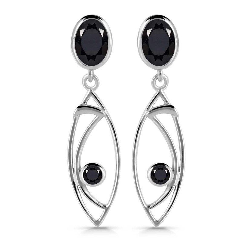 Black Tourmaline Earring BLS-RDE-645.