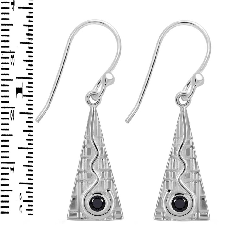 Black Tourmaline Earring BLS-RDE-647.