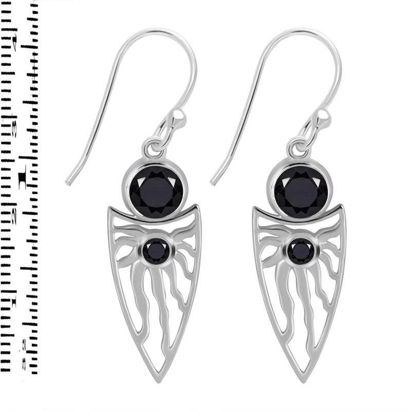 Black Tourmaline Earring BLS-RDE-649.