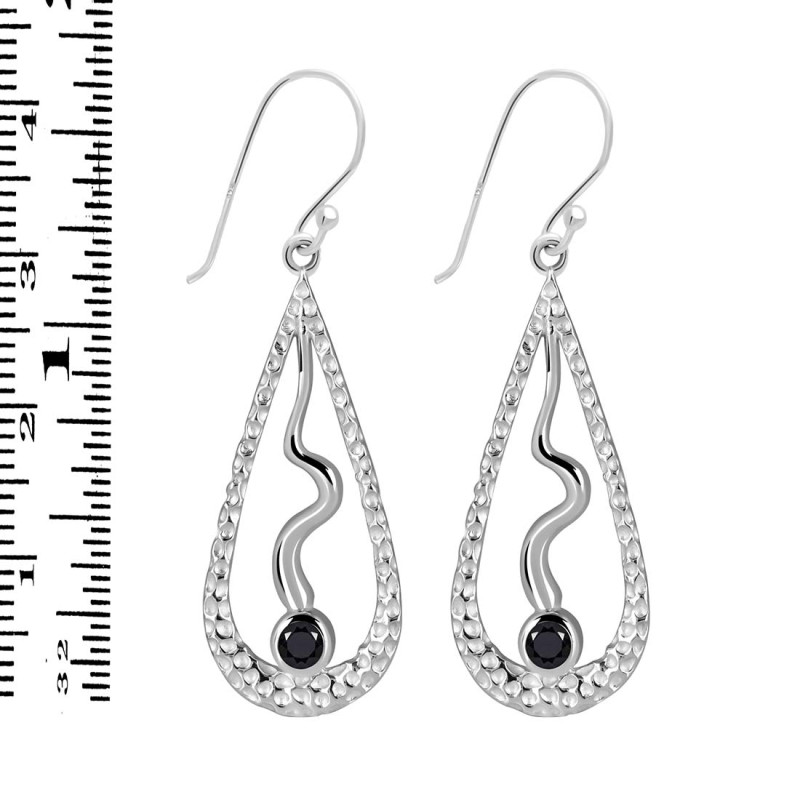 Black Tourmaline Earring BLS-RDE-651.