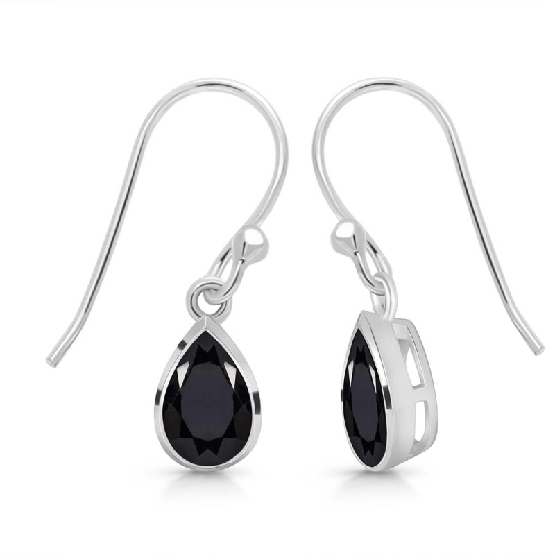 Black Tourmaline Earring