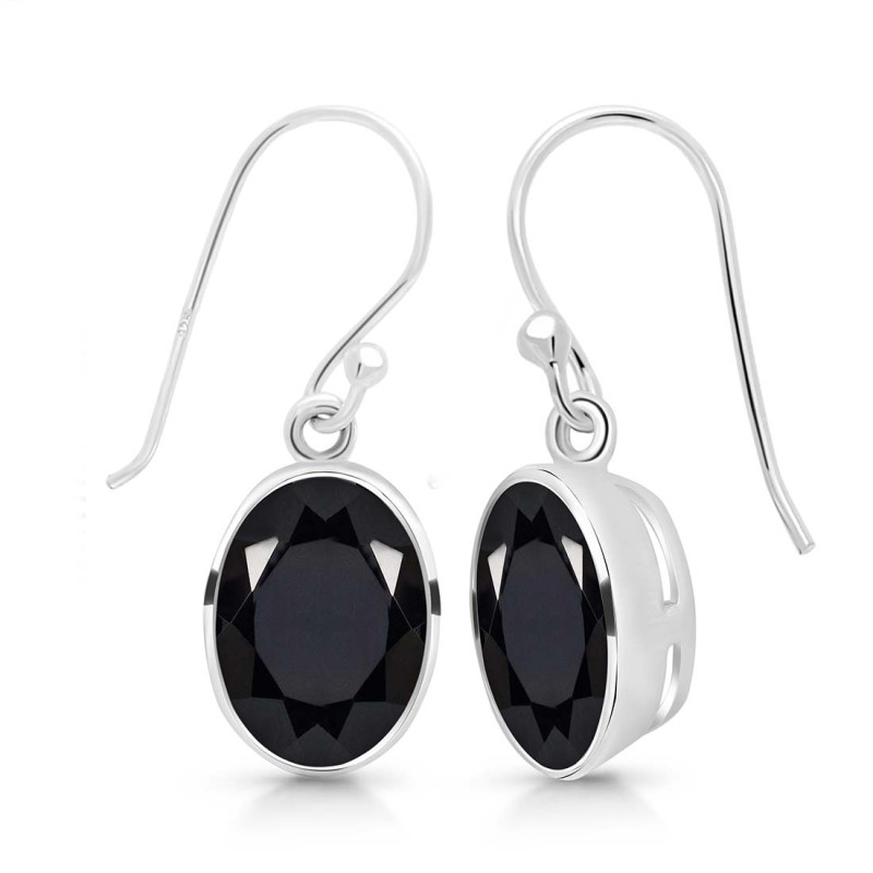 Black Tourmaline Earring