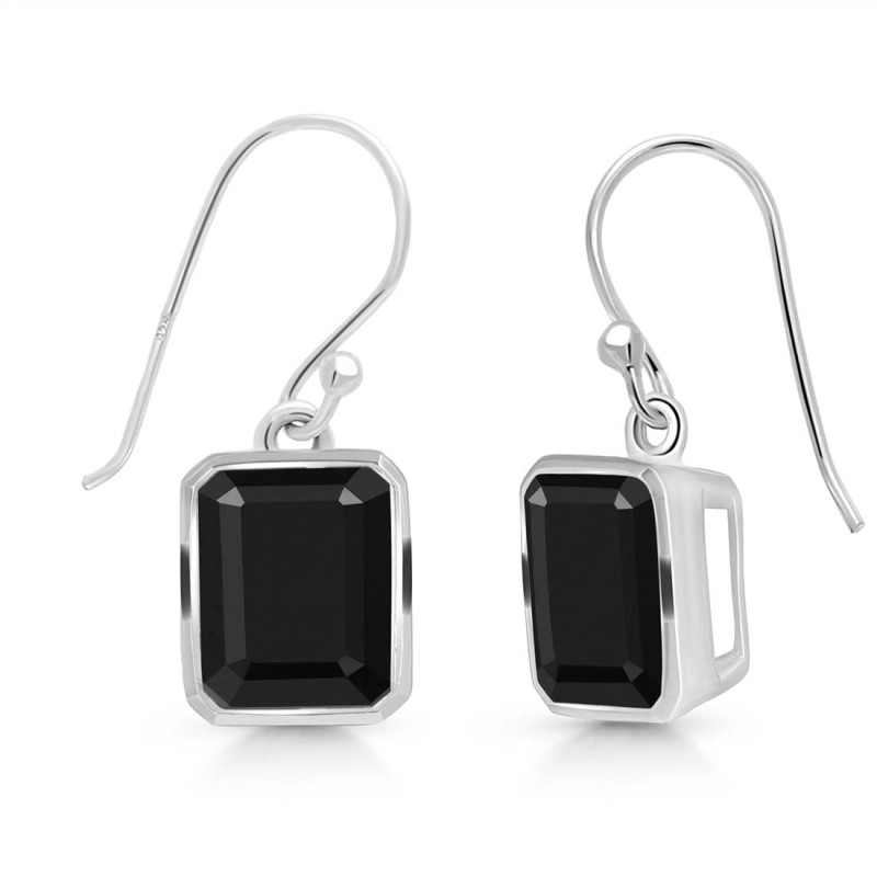 Black Tourmaline Earring