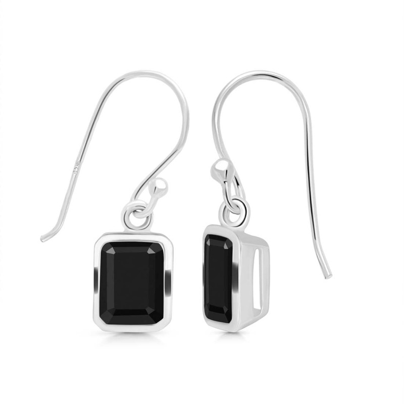 Black Tourmaline Earring