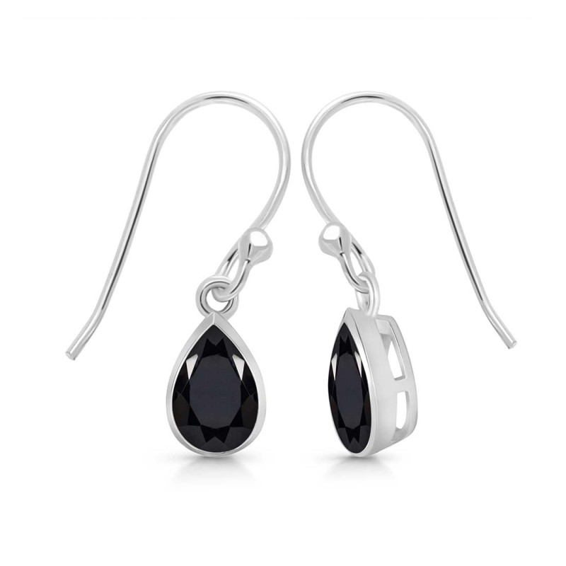 Black Tourmaline Earring