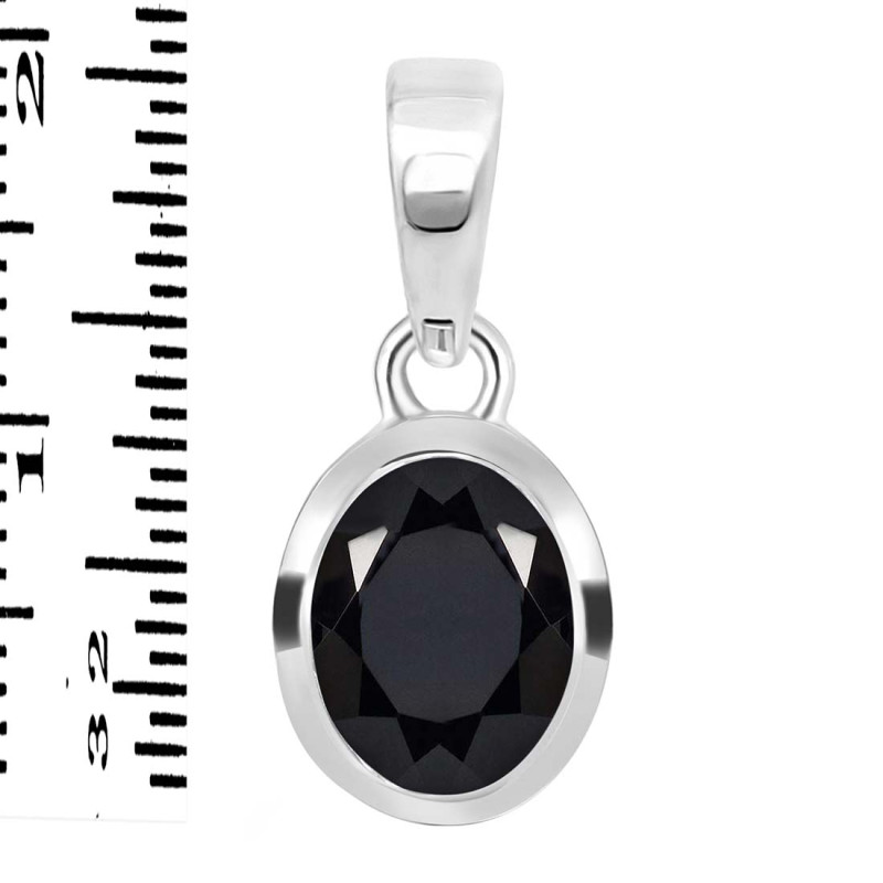 Black Tourmaline Pendant BLS-RDP-380.