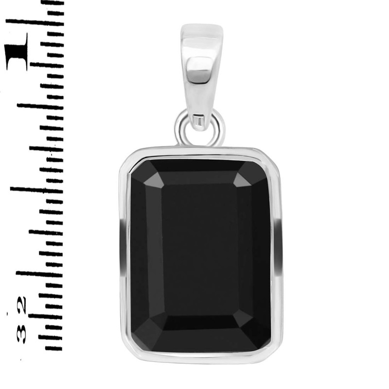 Black Tourmaline Pendant BLS-RDP-465.
