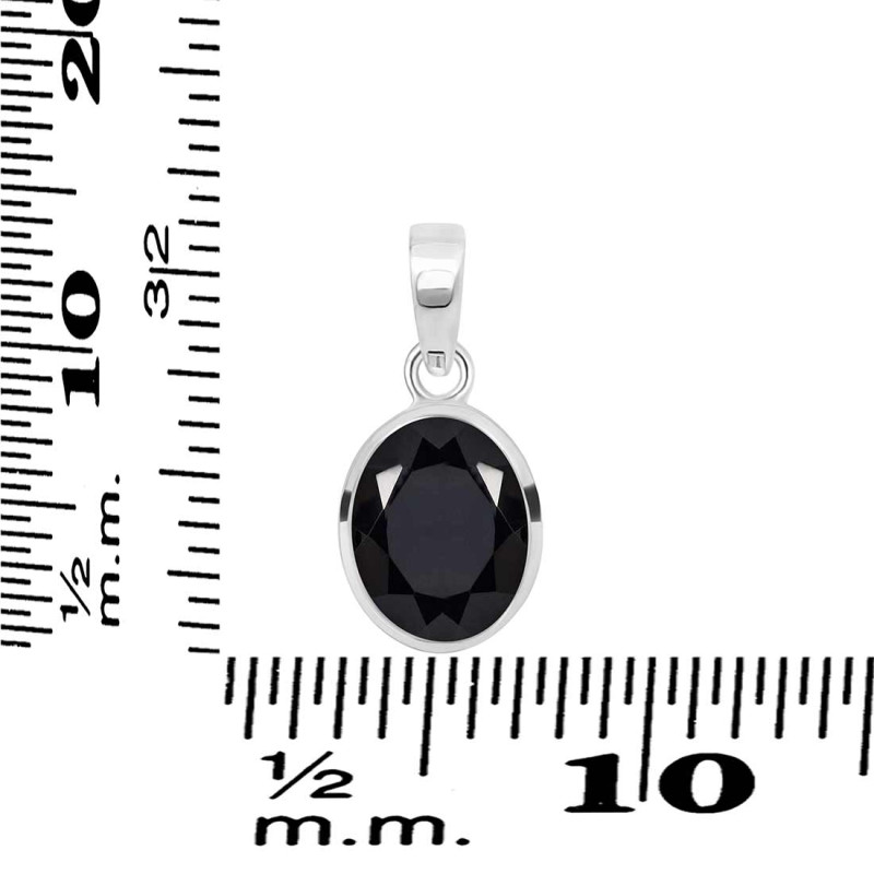 Black Tourmaline Pendant BLS-RDP-466.