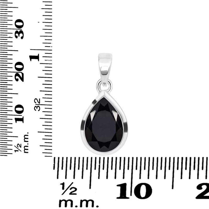 Black Tourmaline Pendant BLS-RDP-470.