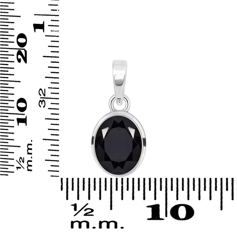 Black Tourmaline Pendant BLS-RDP-734.