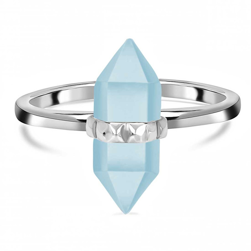 Blue Chalcedony Ring BLX-RDR-1748.